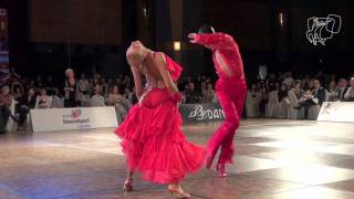 2011 WDSF World Latin Final Goffredo  Matus Solo Cha Cha PoV [upl. by Jessy]