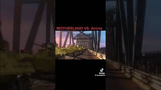 Motherland VS Anime part 2 All credits go to fatchild6534 on TikTok viral shorts anime [upl. by Fredia353]