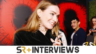 Jamie Clayton Talks Hellraiser On The Red Carpet [upl. by Debby]