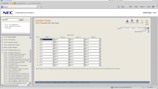 NEC Univerge SV8100 Configuration [upl. by Aihsekyw]