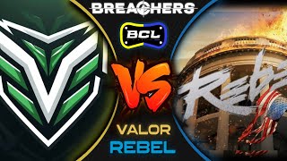 Breachers  Valor vs Rebel  week 3  2024 Fall Tournament  BCL [upl. by Bertram961]