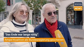 FULDA quotDas Ende war lange nötigquot  AmpelKoalition als Bundesregierung gescheitert [upl. by Ryan]