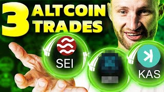 3 Altcoin Trades I’m Taking NOW Before The Next Crypto Rally [upl. by Atiuqet]