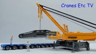 NZG Liebherr LR 16002 Crawler Crane by Cranes Etc TV [upl. by Kashden920]