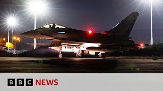 US and UK carry out fresh strikes on Houthi targets in Yemen  BBC News [upl. by Hsital735]