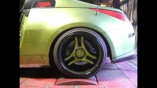 ZFever  VK56 swapped Nissan 350Z on dyno [upl. by Arammahs]