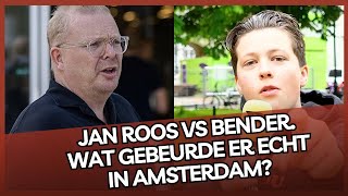 Jan Roos vs Bender over de ISRAËLISCHE voetbalsupporters in Amsterdam Wat gebeurde er echt [upl. by Ataner391]