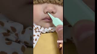 Baby Nasal Aspirator is convenient and hygienic Useful Baby Product amp Clothes 136 [upl. by Enyallij]