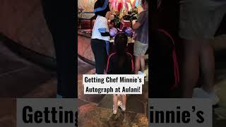 Chef Minnie Mouse 🥰😱 Disney’s Aulani Character Breakfast  Makahiki Hawaii [upl. by Nyluqcaj]