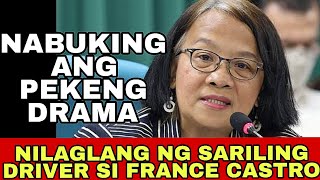 OMG FRANCE CASTRO NILAGLAG NG DRIVER NABUKING ANG PAGSINUNGALING WALANG SHOOTING INCIDENT SA BGC [upl. by Auqinahc]