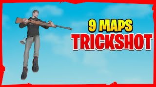 🎯🌠 best 9 trickshot maps in fortnite codes 2023  trickshot map code fortnite 🎯🌠 [upl. by Peddada]