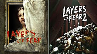 layers of fear vs layers of fear 2 comparison [upl. by Cyb]