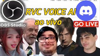 COMO MUDAR SUA VOZ EM TEMPO REAL USANDO AI RVC  Tutorial [upl. by Eelrebmyk606]