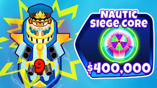 NEW 555 SUBMARINE Paragon  The Nautic Siege Core Bloons TD 6 [upl. by Ocramed]