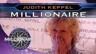 Historic Win By Judith Keppel  Who Wants To Be A Millionare [upl. by Ahsaten272]