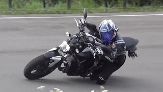 YAMAHA MT07 in 伊豆SSセンター｜丸山浩の速攻バイクインプレ [upl. by Aicnatsnoc]