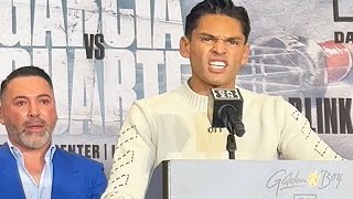 Ryan Garcia GETS PISSED amp ACCUSES De La Hoya amp Hopkins of TRYING TO GET HIM BEAT by Oscar Duarte [upl. by Vitia564]