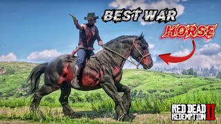 The best war horse for Arthur Morgan  RDR2 [upl. by Goodyear]