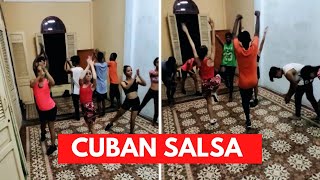 ENERGETIC Cuban Salsa Dancing in Santiago De CUBA  Music and Dance from Cuba salsa cuba dance [upl. by Attela]