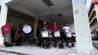 Green Phoenix Drumline UiTM Johor MIYMBC In The Lot 16 Aug 24 [upl. by Chrisman241]