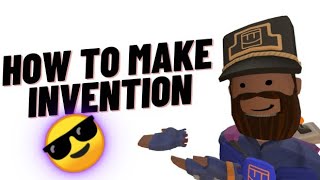 how to make an invention in recroom [upl. by Otineb]