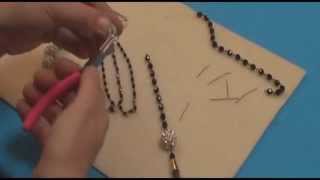 Make a Flapper Style Necklace [upl. by Alburga159]