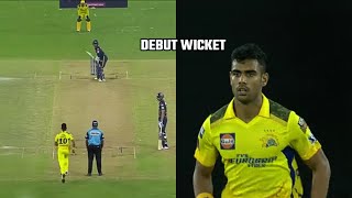 Rajvardhan Hangargekar Debut Wicket In IPL  R Hangargekar Bowling in IPL 2023  Hangargekar Bowling [upl. by Anicart]