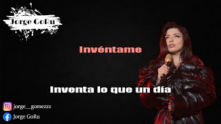 Invéntame Mon Laferte Karaoke  Instrumental [upl. by Ellennoj]