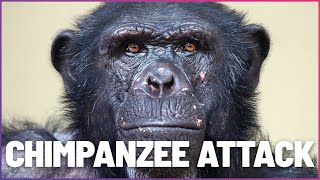 Freak Chimpanzee Attack Leaves Man In Critical Danger Fighting For His Life  Wonder [upl. by Ricky]