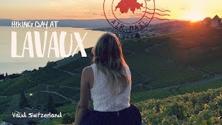 Hiking in Switzerland  A day in Lavaux Vineyards Terraces [upl. by Karlee]