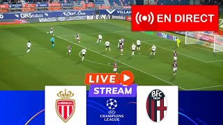 🔴EN DIRECT AS Monaco contre Bologne  Champions League 202425  Match en direct maintenant [upl. by Brockwell]