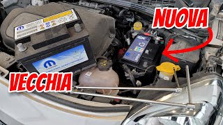 Come cambiare BATTERIA AUTO in 2 MINUTI [upl. by Eelegna940]