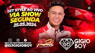 CD AO VIVO GIGIO BOY NA VIA SHOW  LENDÁRIO RUBI  25032024 [upl. by Koziel]