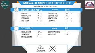 Wangaratta Magpies CC v City Colts CC [upl. by Garceau262]