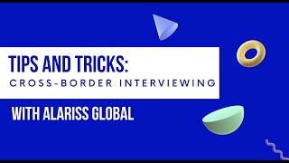 Alariss Tips and Tricks The CrossBorder Interview [upl. by Brezin]