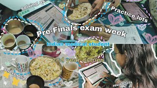 Prefinals week in a Indian med students life  IPGMER SSKMH  2nd year diaries [upl. by Auroora785]