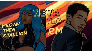 Megan Thee Stallion  Neva Play Lyrics ft RM [upl. by Akirehs]