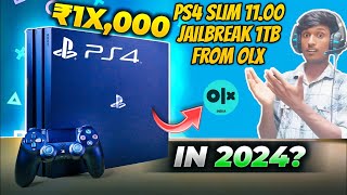 Playstation 4 in 2024 Preowned PS4 Slim 1100 Jailbreak 1TB From Olx [upl. by Roarke]