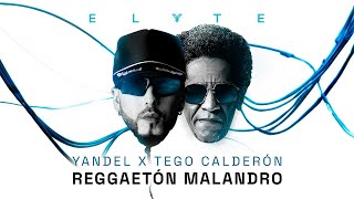 Yandel Tego Calderón  REGGAETON MALANDRO Official Lyric Video [upl. by Aihsenot326]