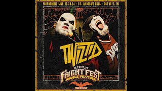 Twiztid quotRaw dealquot Fright Fest 103024 Detroit MI [upl. by Zicarelli]