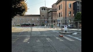 Un parcheggio sotterraneo nel centro storico di Piacenza [upl. by Ennaeed]