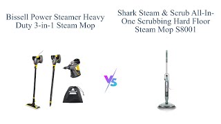 BISSELL Power Steamer vs Shark Steam amp Scrub Comparison and Review 🧼 [upl. by Leakcim]