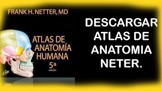 Descargar Atlas de anatomía humana  Pdf  Gratis [upl. by Winou219]