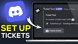 How To Set Up Ticket Bot In Discord Server [upl. by Rothenberg]