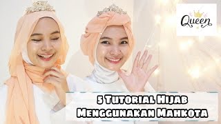 TUTORIAL HIJAB MENGGUNAKAN MAHKOTA CROWN  Ayu Rahayu [upl. by Fredrick]