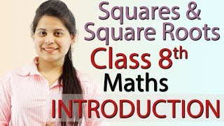 Introduction  Squares amp Square Roots Ch 5  NCERT Class 8 Maths Solutions [upl. by Sweet561]