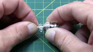 369 How to install a crimpon BNC connector to RG316 RG174 etc coax [upl. by Volkan]