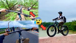 Fat Bike pani ke upar chala diya 😲 [upl. by Fasta]