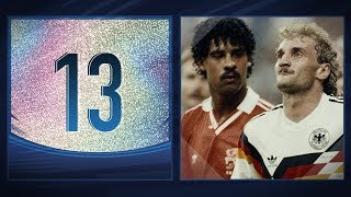 Rijkaard spits at Voller  1990 [upl. by Medora]