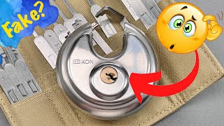 1577 Mysterious “Ikon” H70 Disc Lock Picked [upl. by Yelsek171]